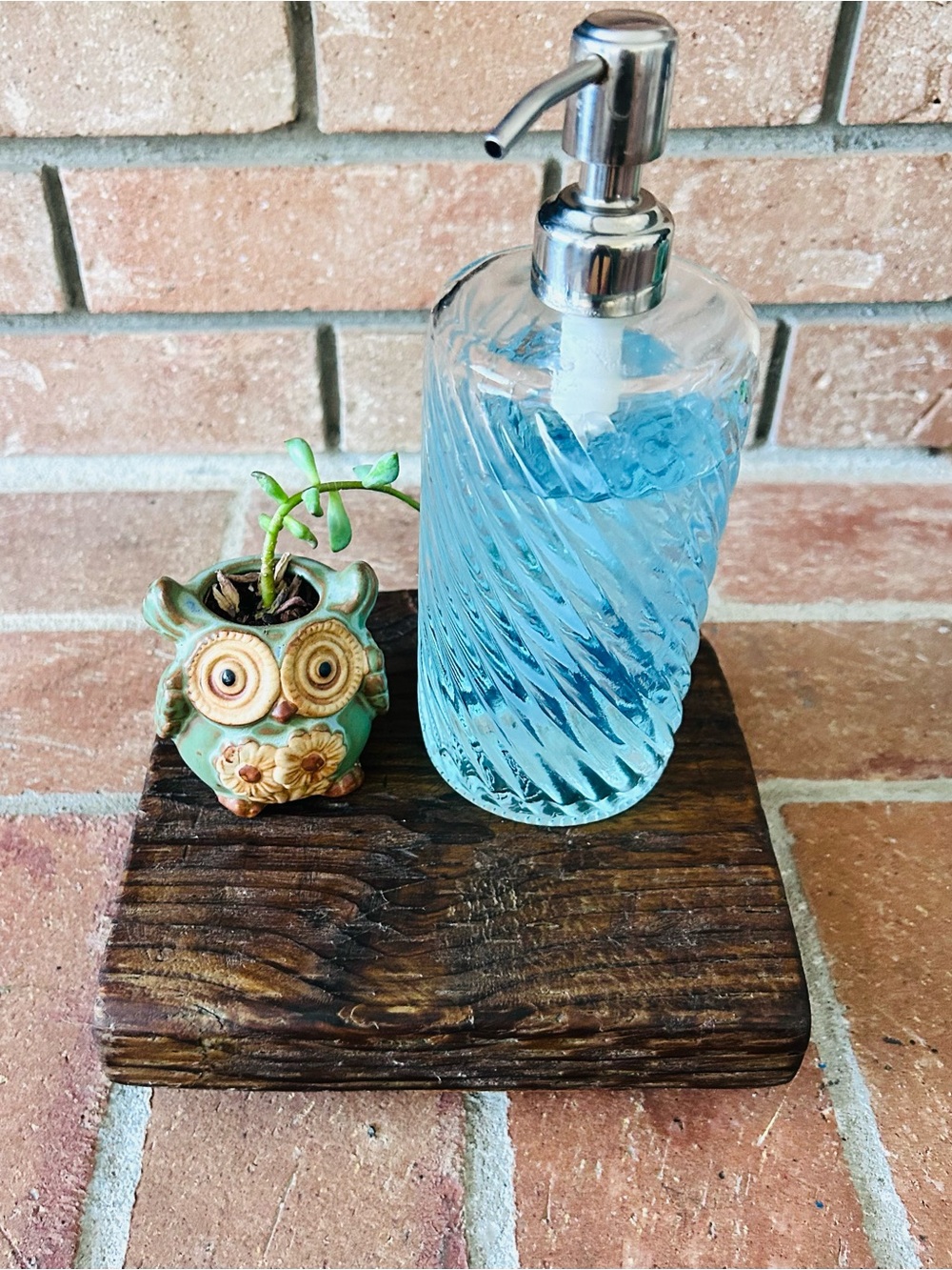 Rustic Solid Wood Riser from upcycled wood - Picture 2 of 9